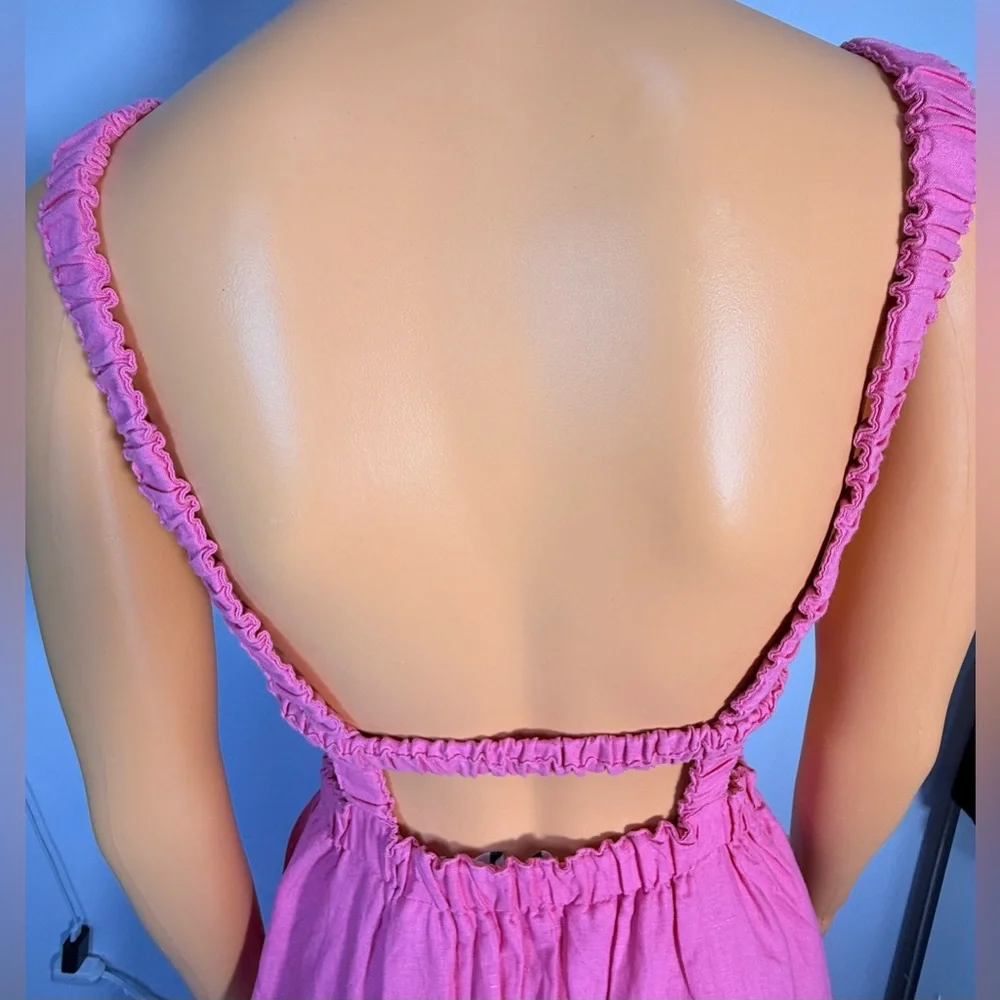 Petal & Pup Pink Backless Dress - Picture 5 of 10